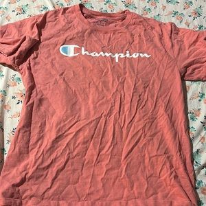 Salmon, Champion Shirt, Medium